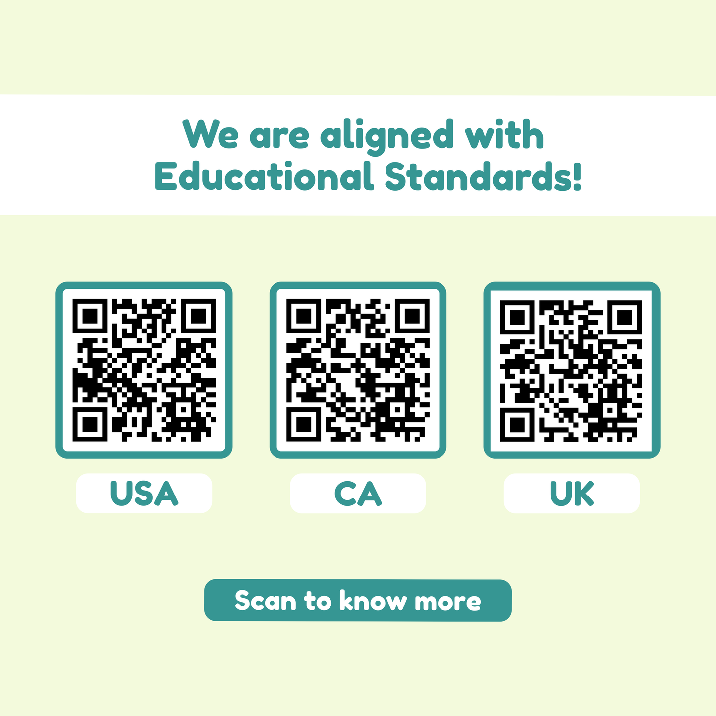 Saving Wabi Sabi educational toy by The Fidget Games with teal QR codes and USA CA UK labels on Tampa Home & Garden Store