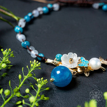 Triple Crystal Anklet of Positivity - Tampa Home & Garden Store