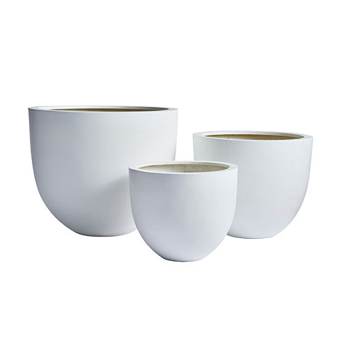 The Tub Egg-Shaped Planter | Classic Fiberglass Pot