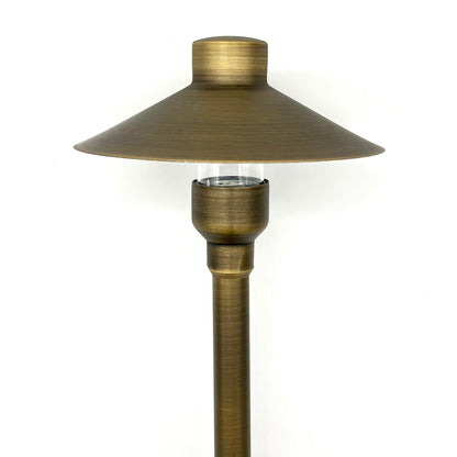 Tulay BH 18" Antique Brass Path Light Low Voltage Landscape Lighting - Tampa Home & Garden Store