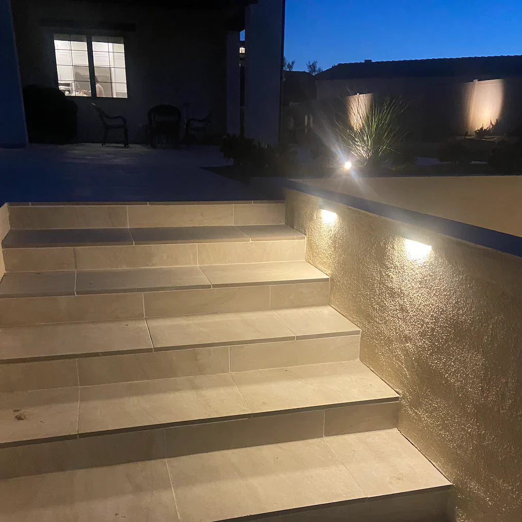 Tulay Black Brass Hardscape Light 7" Low Voltage Outdoor Lighting - Tampa soil911.com