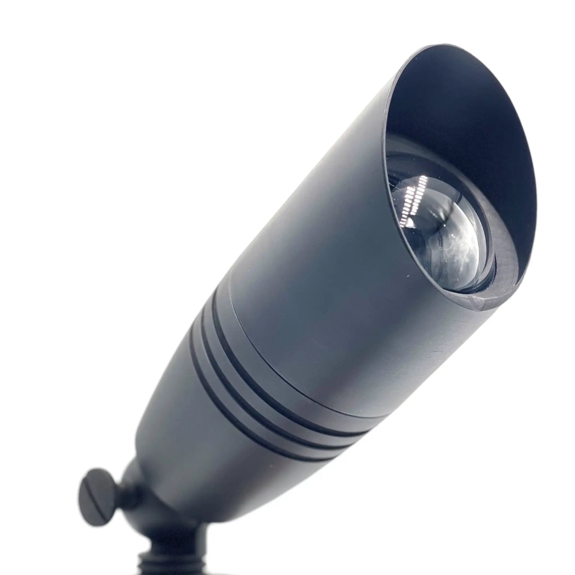 Tulay Black Brass Spot Light Low Voltage Landscape Lighting - Tampa soil911.com