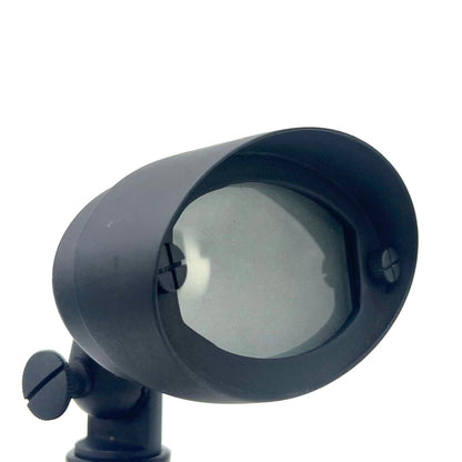 Tulay Black Oval Flood Light Low Voltage Outdoor Lighting - Tampa soil911.com