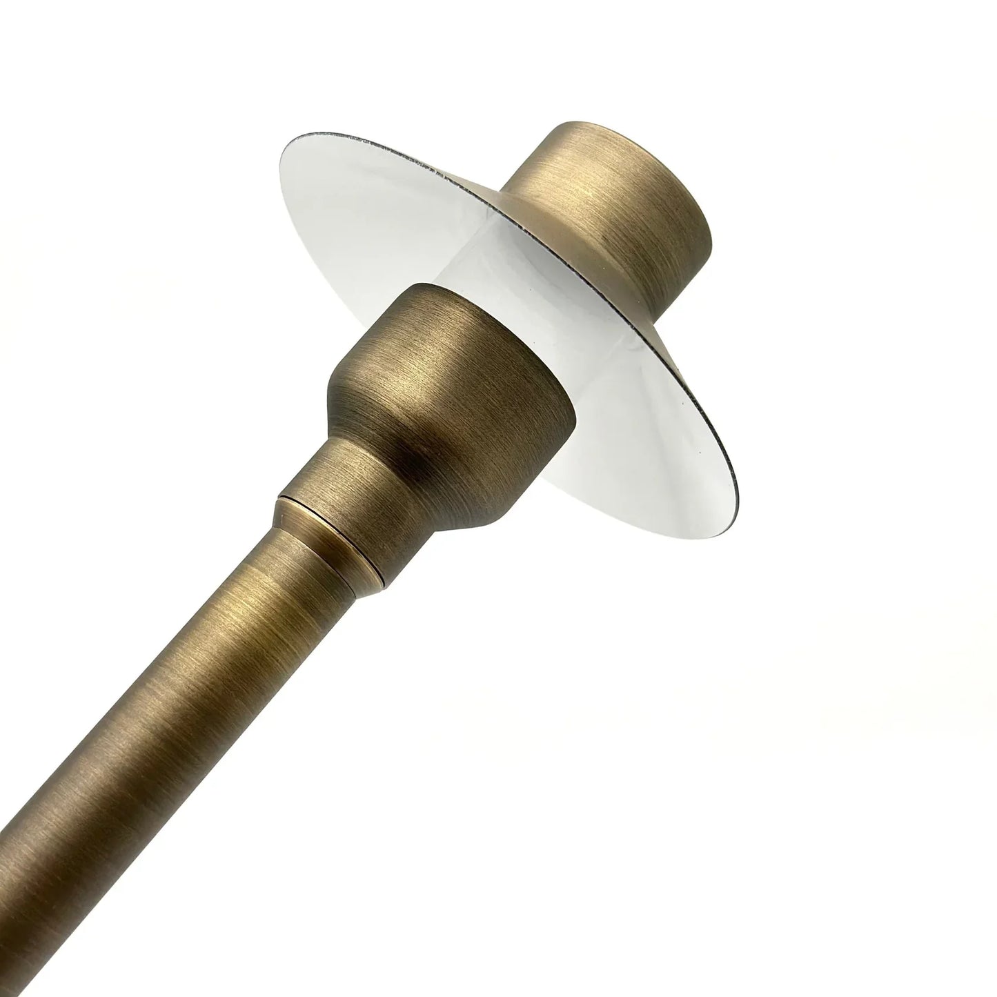 Tulay SH 18" Antique Brass Path Light Low Voltage Outdoor Lighting - Tampa Home & Garden Store