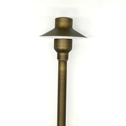 Tulay SH 18" Antique Brass Path Light Low Voltage Outdoor Lighting - Tampa Home & Garden Store