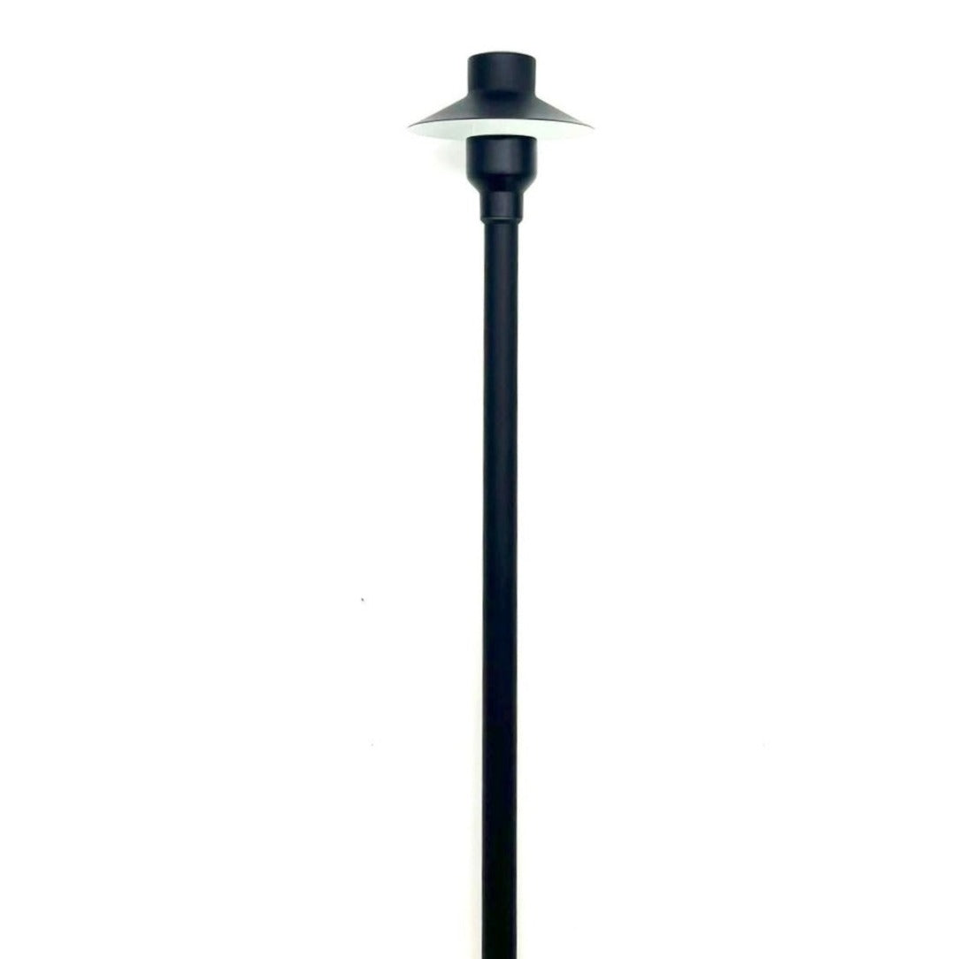 Tulay SH 18" Black Brass Path Light Low Voltage Outdoor Lighting - Tampa soil911.com
