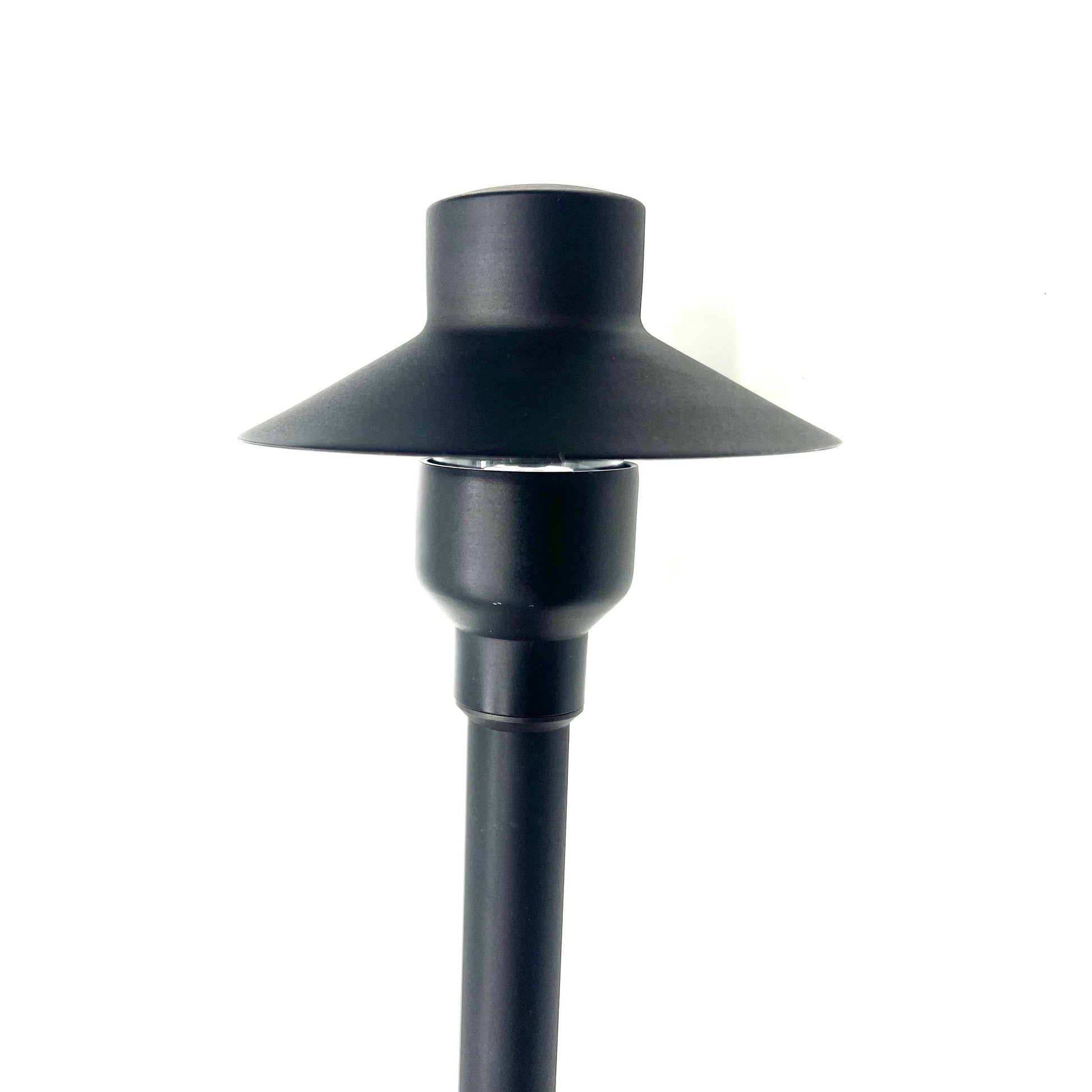 Tulay SH 18" Black Brass Path Light Low Voltage Outdoor Lighting - Tampa Home & Garden Store