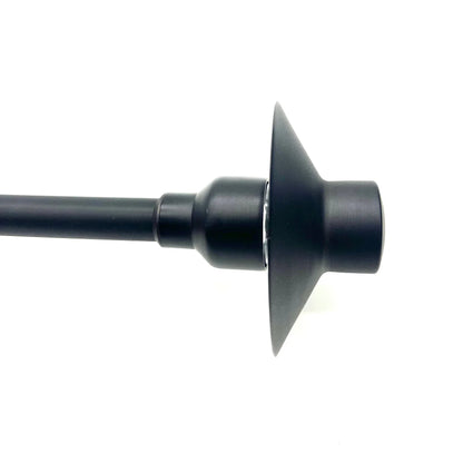 Tulay SH 18" Black Brass Path Light Low Voltage Outdoor Lighting - Tampa Home & Garden Store