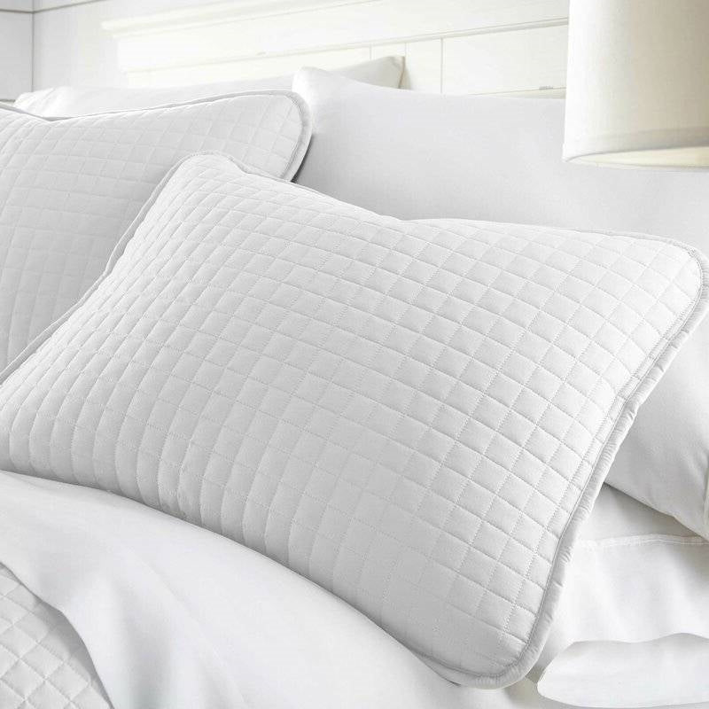 Twin/Twin XL Lightweight White Ultra Soft 2-Piece Microfiber Quilt Set - Tampa Home & Garden Store