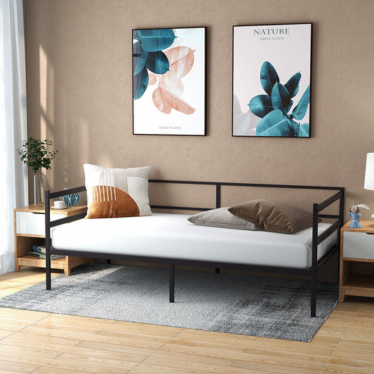 Twin Size Metal Daybed Frame for Living Room Bedroom - Tampa Home & Garden Store