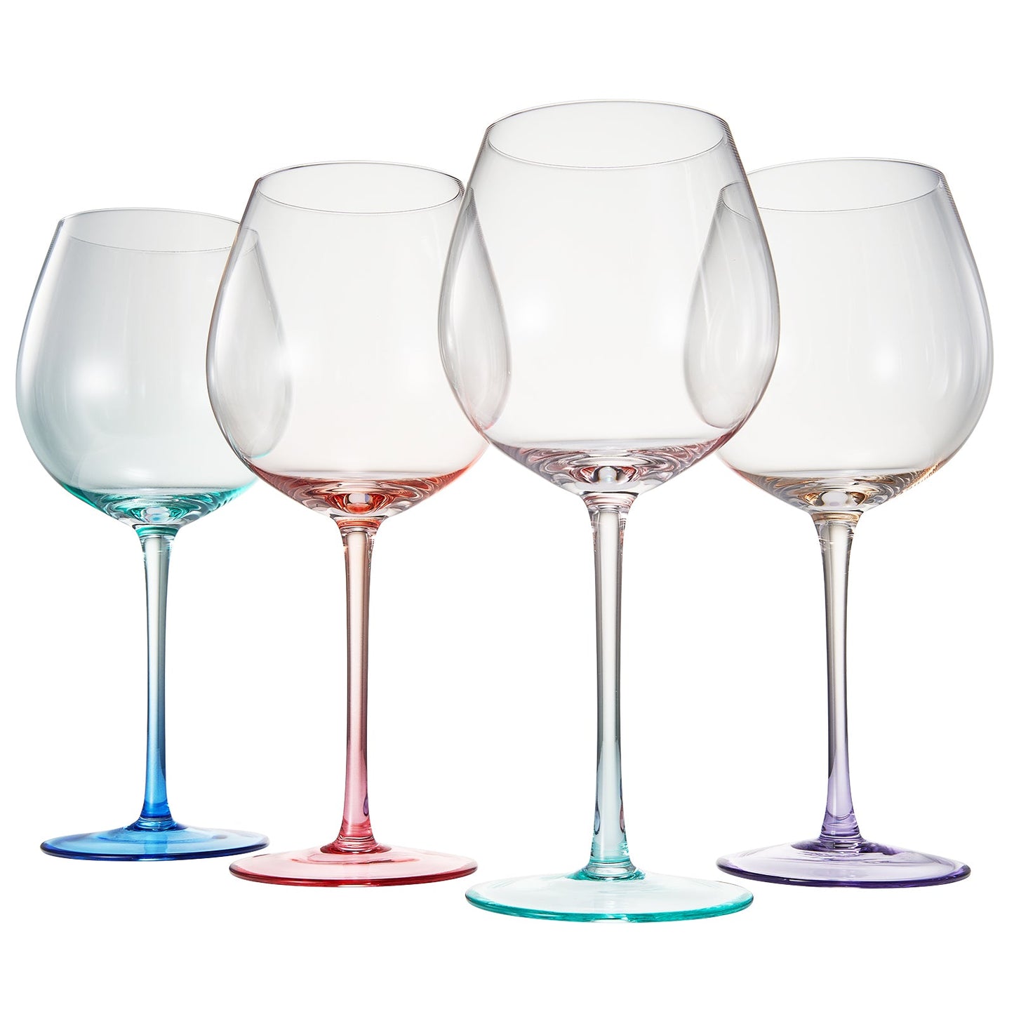 Alba Balloon Stemmed Wine Glasses Set of Four