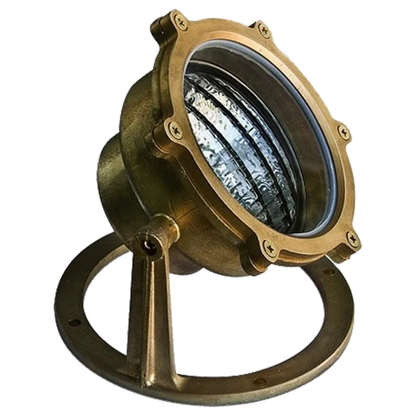 ULB02 Cast Brass PAR36 LED Low Voltage Underwater Pond Light IP68 Waterproof