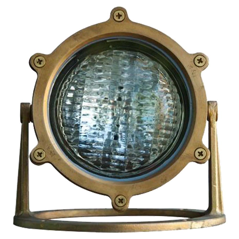 ULB02 Cast Brass PAR36 LED Low Voltage Underwater Pond Light IP68 Waterproof