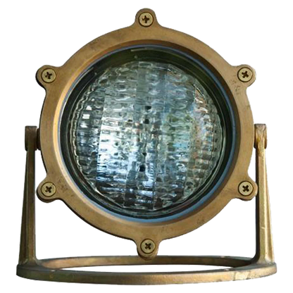 ULB02 Cast Brass PAR36 LED Low Voltage Underwater Pond Light IP68 Waterproof