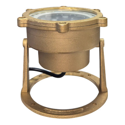 ULB02 Cast Brass PAR36 LED Low Voltage Underwater Pond Light IP68 Waterproof