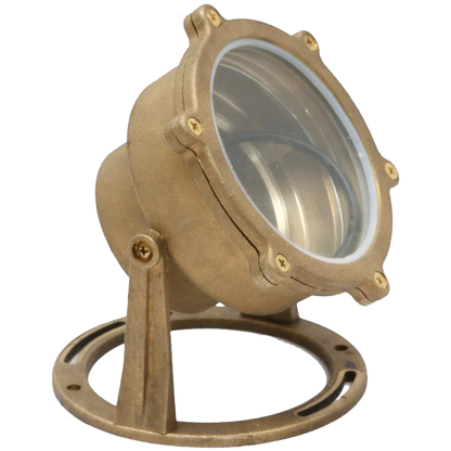 ULB02 Cast Brass PAR36 LED Low Voltage Underwater Pond Light IP68 Waterproof