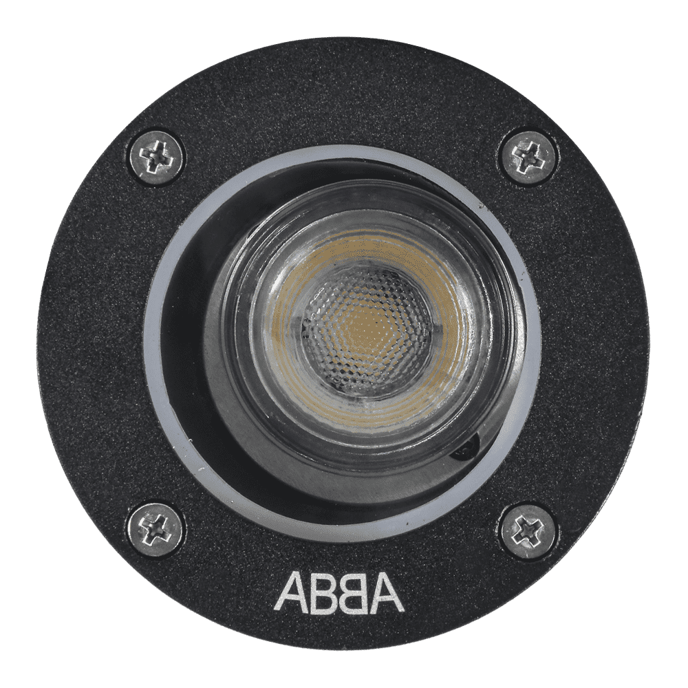 UNA07 Cast Aluminum Low Voltage Round LED In-ground Well Light IP65 Waterproof - Tampa soil911.com