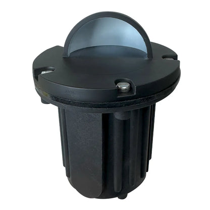 UNB02 Cast Brass Low Voltage Half Moon Round LED In-ground Well Light IP65 Waterproof