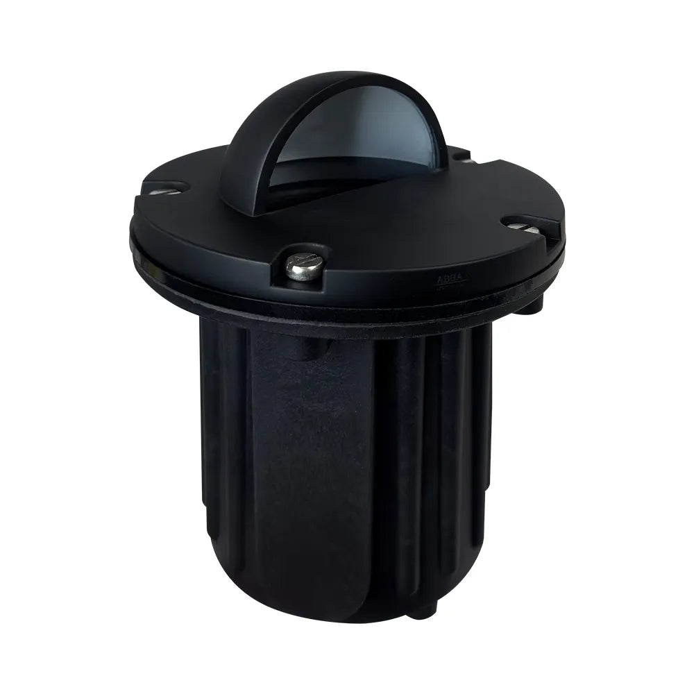 UNB02 Cast Brass Low Voltage Half Moon Round LED In-ground Well Light IP65 Waterproof