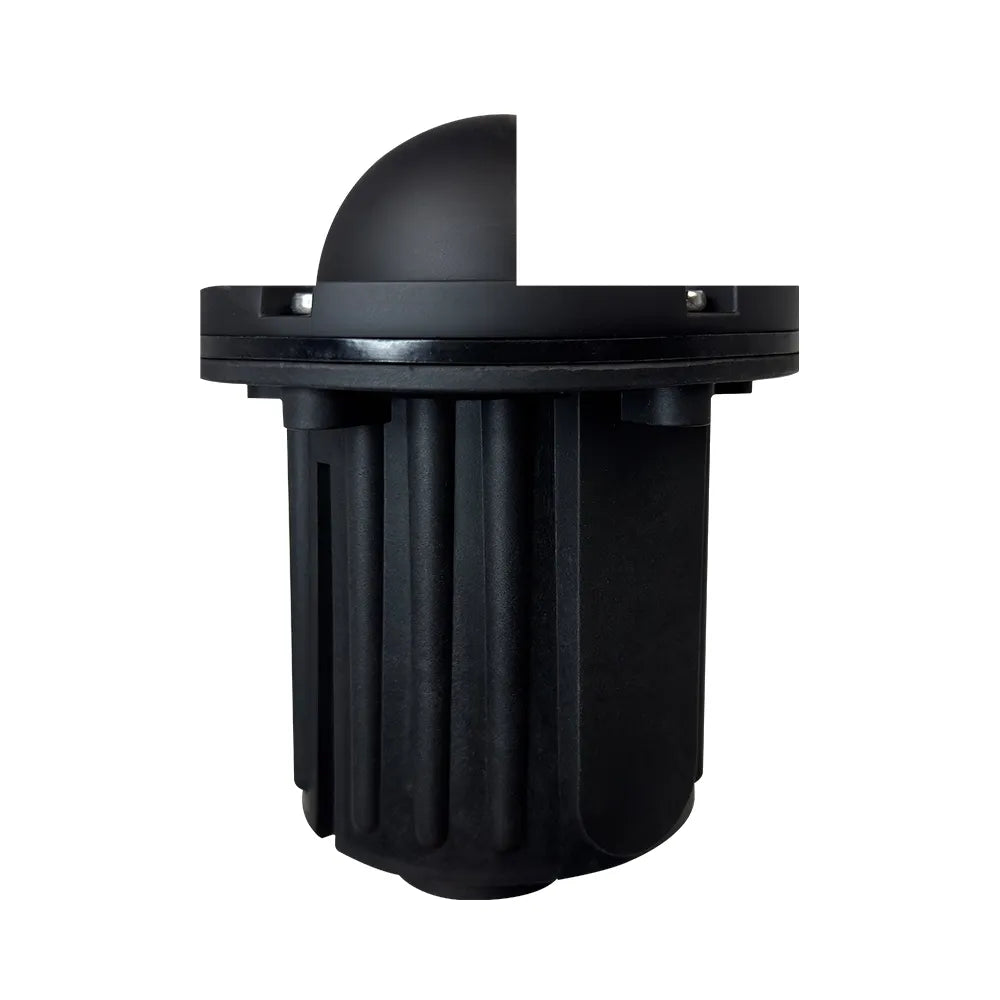 UNB02 Cast Brass Low Voltage Half Moon Round LED In-ground Well Light IP65 Waterproof