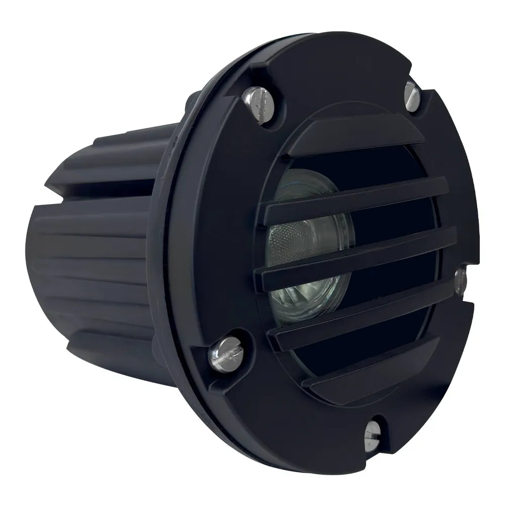UNB06 Cast Brass Low Voltage Round Grill LED In-Ground Well Light IP65 Waterproof