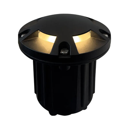 UNB07 Lampe de puits enterrée ronde multidirectionnelle à basse tension en laiton moulé IP65 étanche