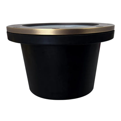 Lumière de puits enterrée commerciale PAR36 LED, basse tension en laiton moulé UNB08, étanche IP65