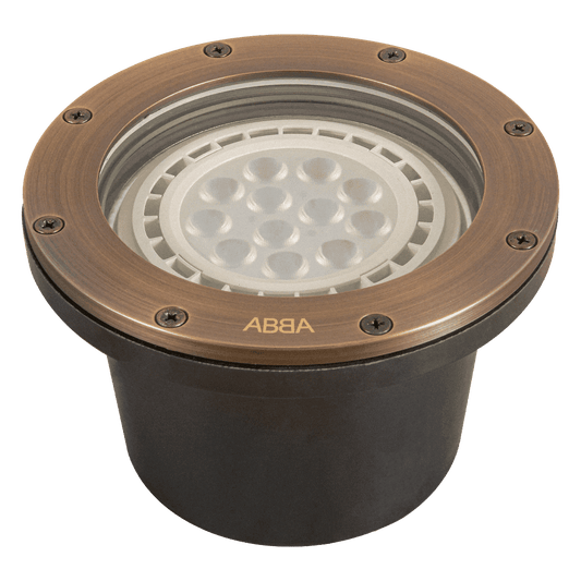 UNB08 Cast Brass Low Voltage Commercial PAR36 LED In-ground Well Light IP65 Waterproof