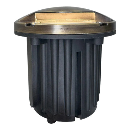 UNB09 Cast Brass Round Mono-Directional Low Voltage LED In-ground Light