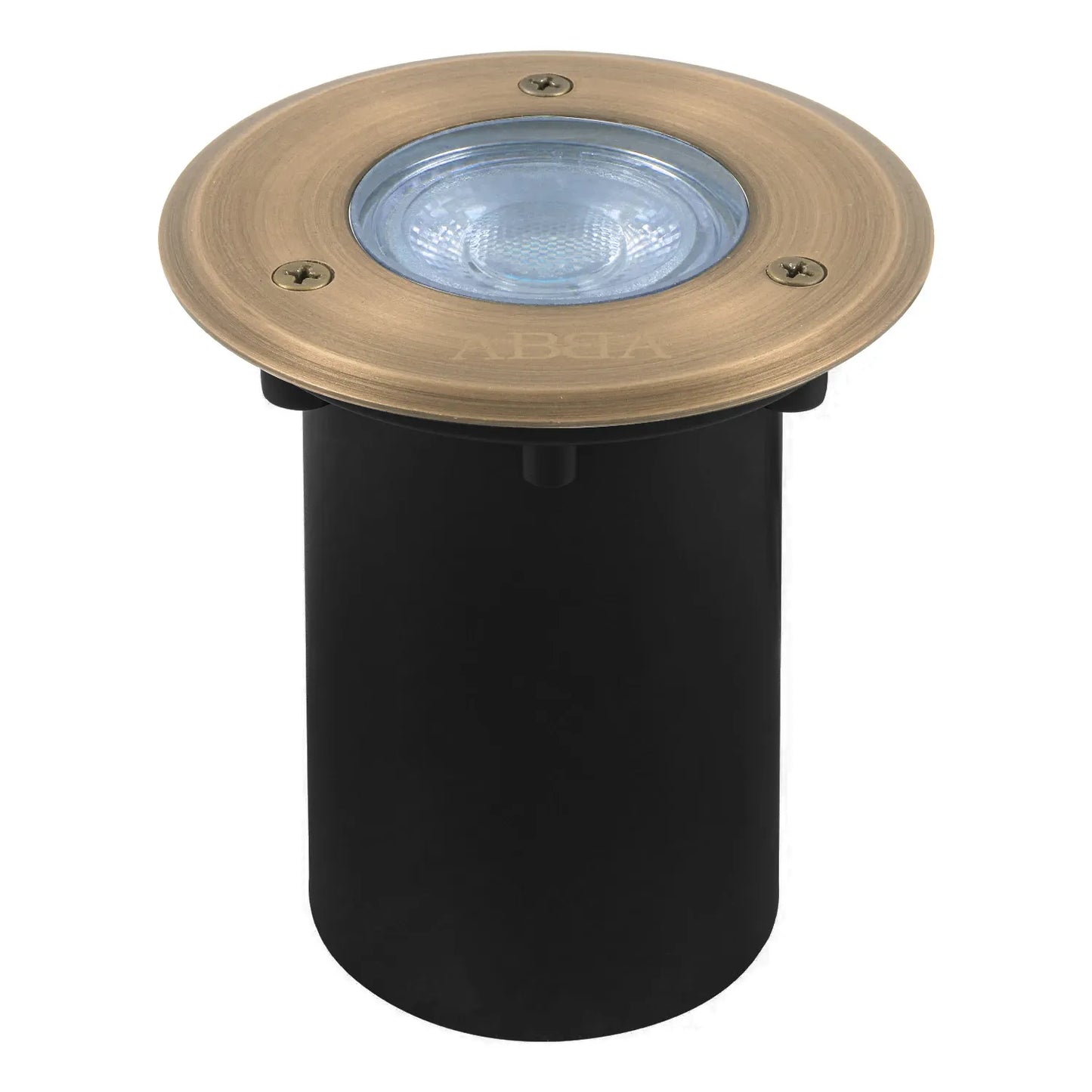 UNB12 Lampe de puits enterrée à LED ronde basse tension en laiton moulé IP65 étanche