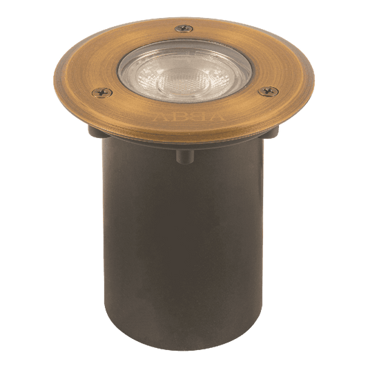 UNB12 Cast Brass Low Voltage Round LED In-ground Well Light IP65 Waterproof