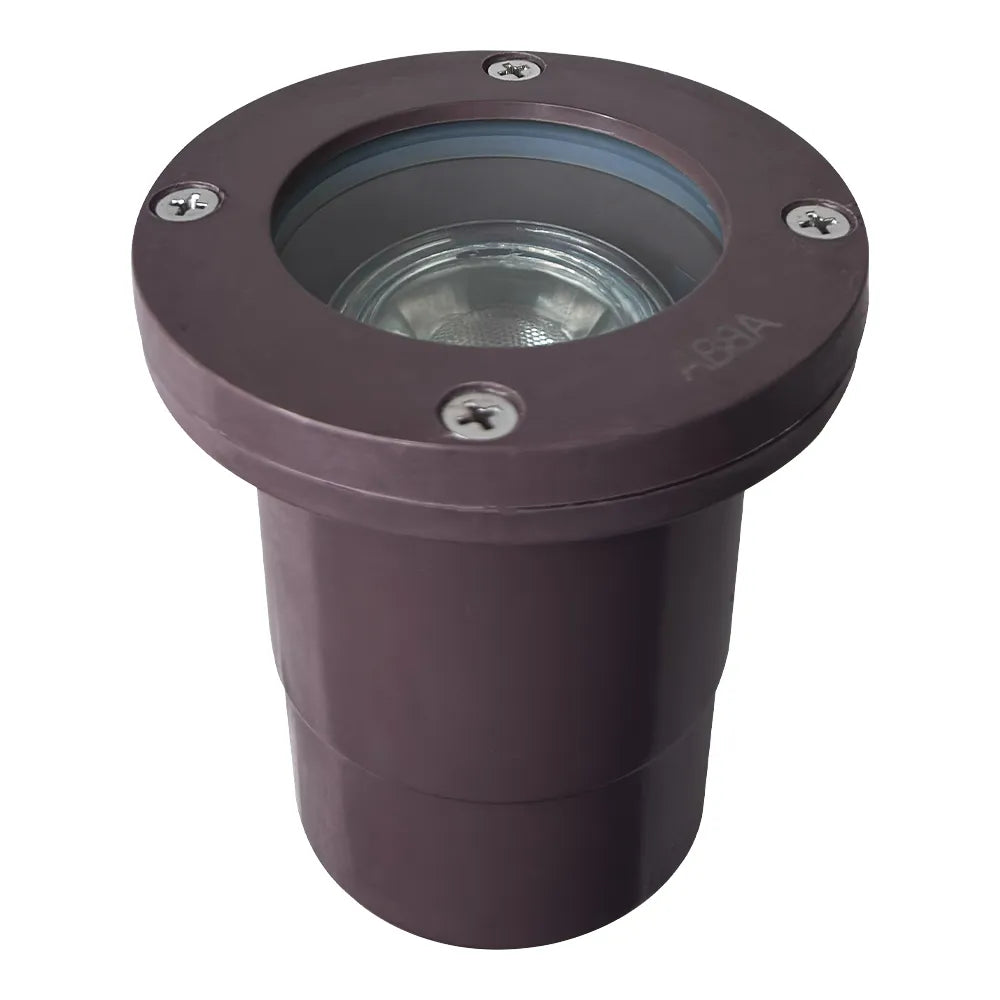 UNF07 – lampe LED ronde basse tension en fibre de verre, étanche IP65, pour puits souterrains