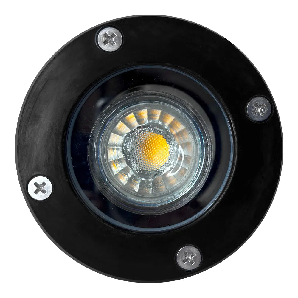 UNF07 – lampe LED ronde basse tension en fibre de verre, étanche IP65, pour puits souterrains