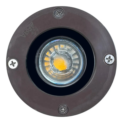 UNF07 – lampe LED ronde basse tension en fibre de verre, étanche IP65, pour puits souterrains