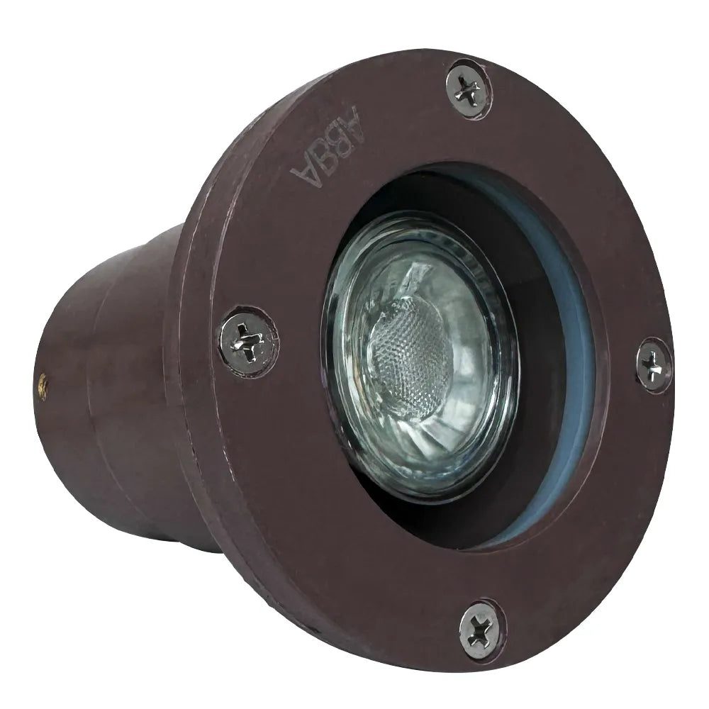 UNF07 – lampe LED ronde basse tension en fibre de verre, étanche IP65, pour puits souterrains