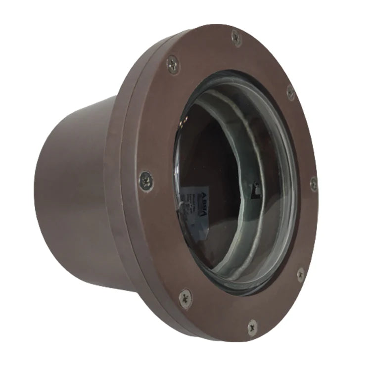 Foco LED PAR36 para pozos enterrados, comercial, de fibra de vidrio, de bajo voltaje, IP65, resistente al agua, UNF08