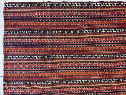 UNIQUE Antique Square Azerbijani Shahsavan Jajim Rug 6’4” x 6’8” - Tampa Home & Garden Store