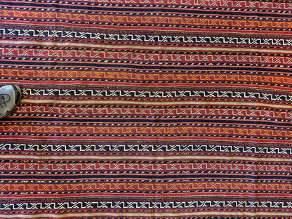 UNIQUE Antique Square Azerbijani Shahsavan Jajim Rug 6’4” x 6’8” - Tampa Home & Garden Store