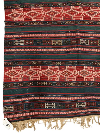UNIQUE (collectors special) Antique Caucasian Verneh Rug 5’4” x 8’ - Tampa Home & Garden Store