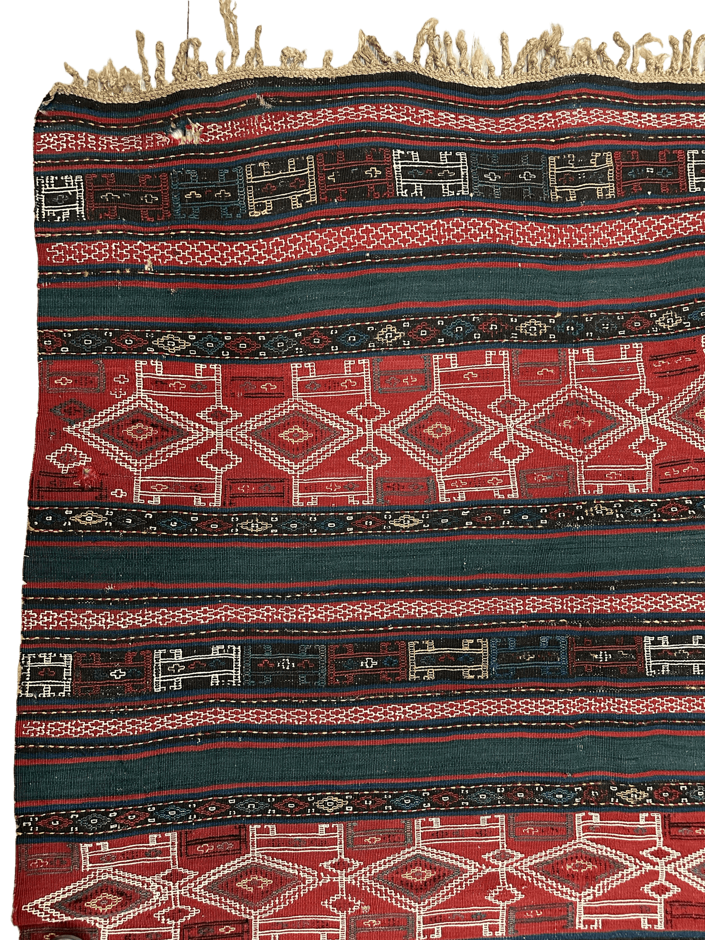 UNIQUE (collectors special) Antique Caucasian Verneh Rug 5’4” x 8’ - Tampa Home & Garden Store