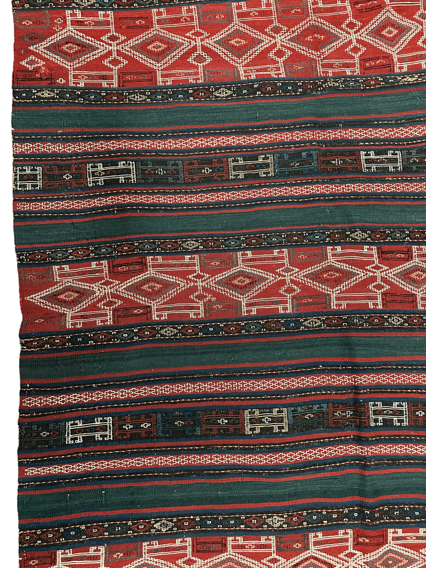 UNIQUE (collectors special) Antique Caucasian Verneh Rug 5’4” x 8’ - Tampa Home & Garden Store