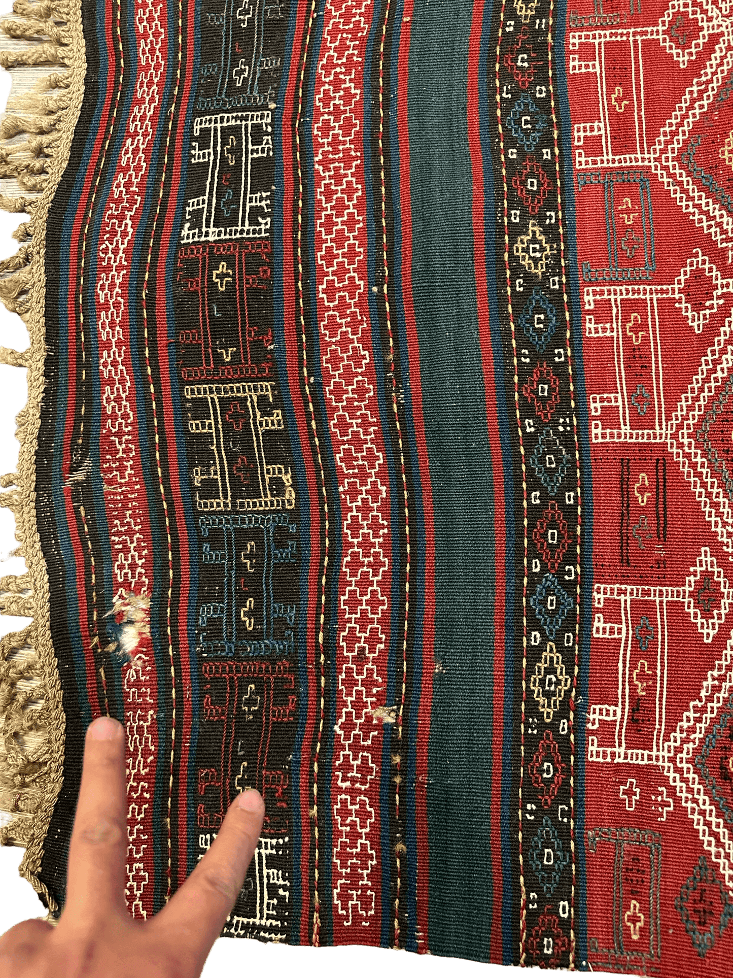 UNIQUE (collectors special) Antique Caucasian Verneh Rug 5’4” x 8’ - Tampa Home & Garden Store