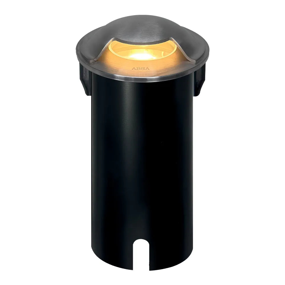 UNS03 Stainless Steel Mono Directional One Slit In-Ground Low Voltage LED In Ground Landscape Lighting