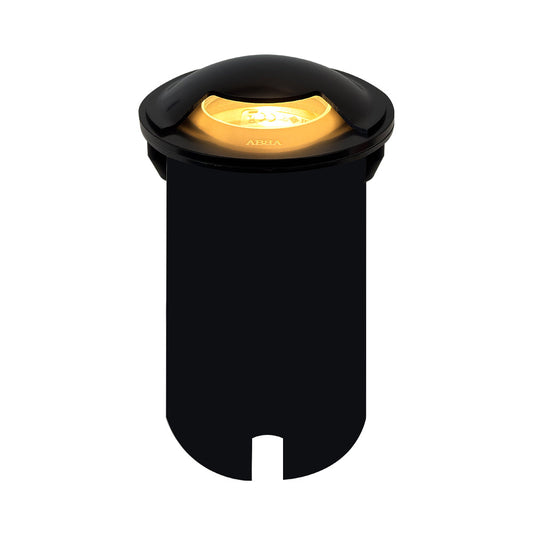 Iluminación LED enterrada de bajo voltaje, monodireccional, de una ranura, de acero inoxidable UNS03