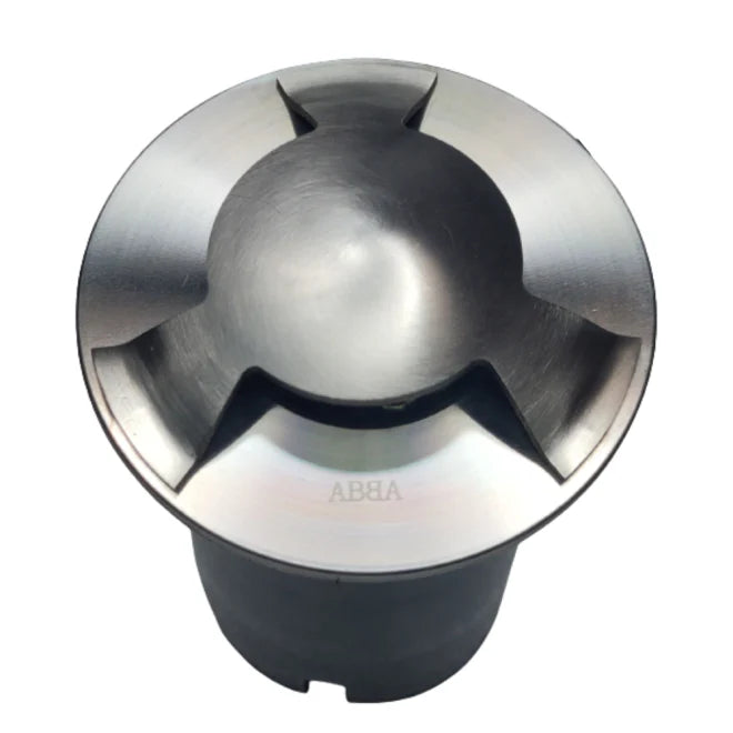 UNS05 Stainless Steel Tri Directional Three Slit In-Ground Low Voltage LED In Ground Landscape Lighting - Tampa Home & Garden Store