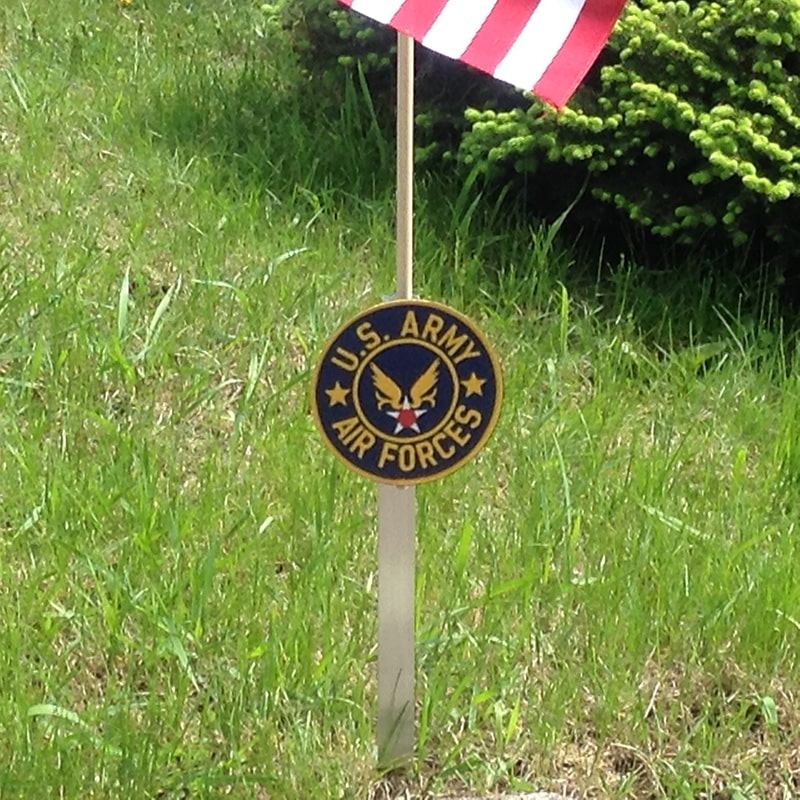 US Army Air Forces Grave Marker | Made in USA - Tampa Home & Garden Store