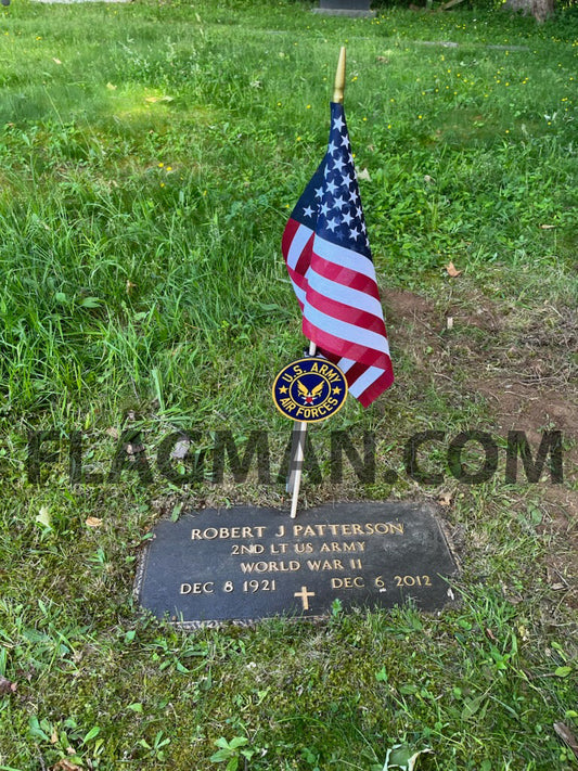 US Army Air Forces Grave Marker | Made in USA - Tampa Home & Garden Store