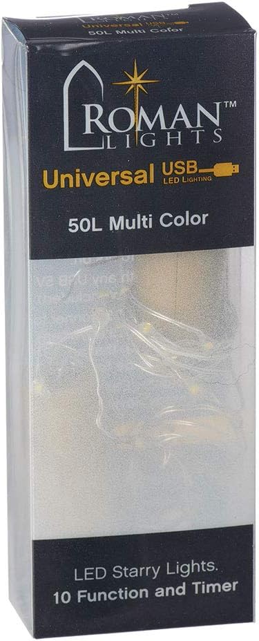 USB 50 LED (16 foot) Multifunction Starry Lights - Multicolor - Tampa Home & Garden Store