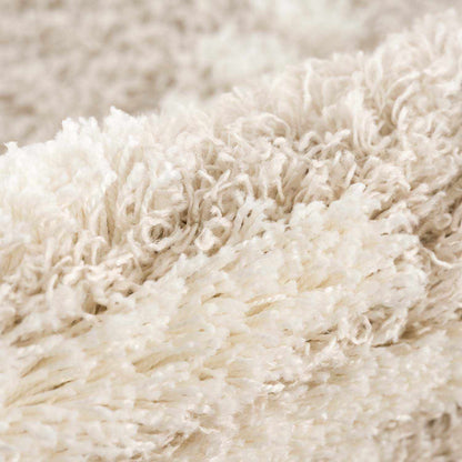 Igor Shag Area Rug ivory cream shag pile by Boutique Rugs on Tampa Home & Garden Store