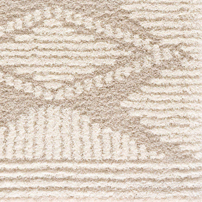 Igor Shag Area Rug beige shag pile Boutique Rugs on Tampa Home & Garden Store